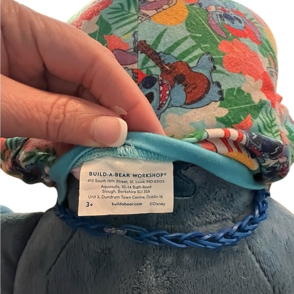 Build A Bear BAB Disney's Stitch Plush Lilo and Stitch 11" with pajamas - Picture 7 of 7